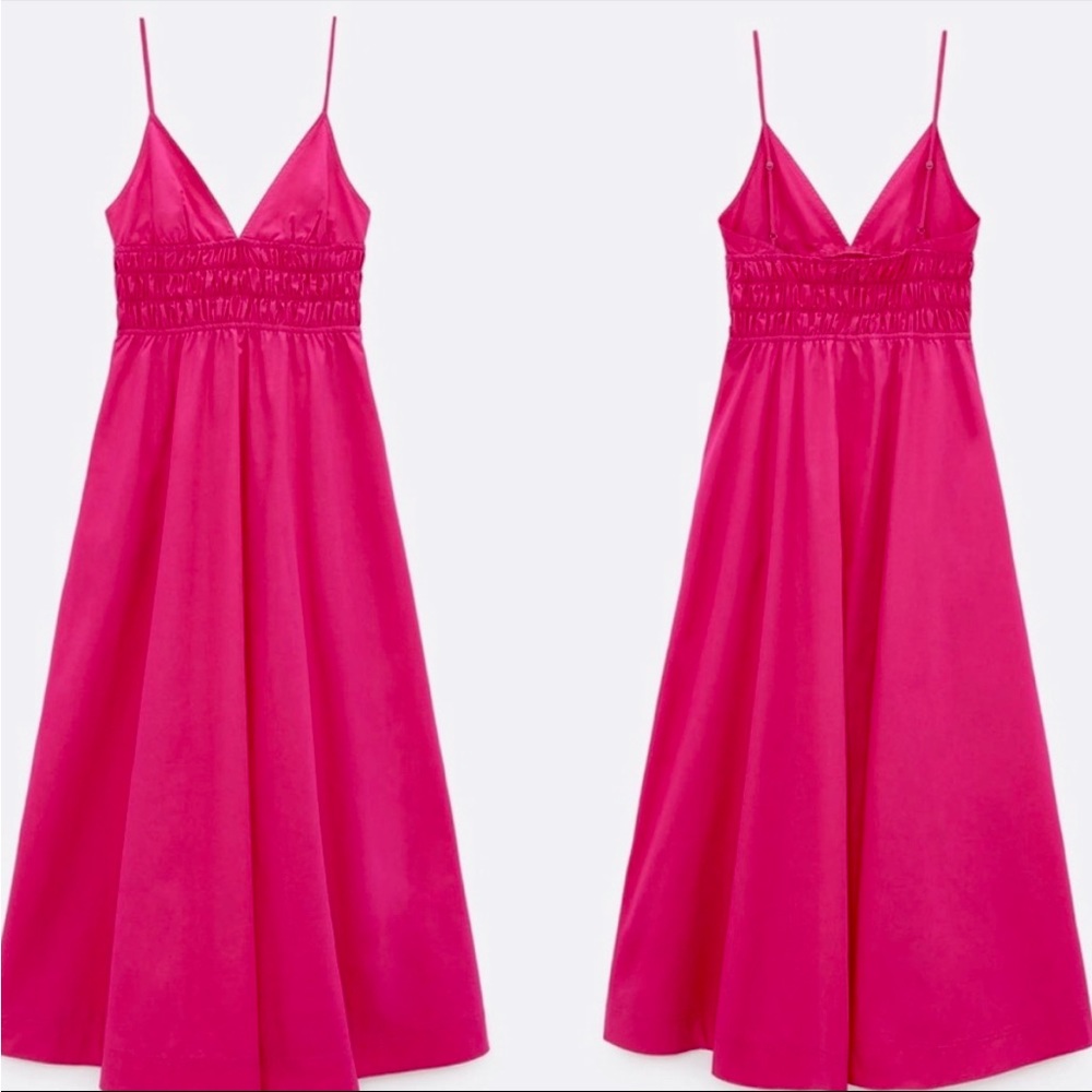 Zara Pink Maxi Dress.